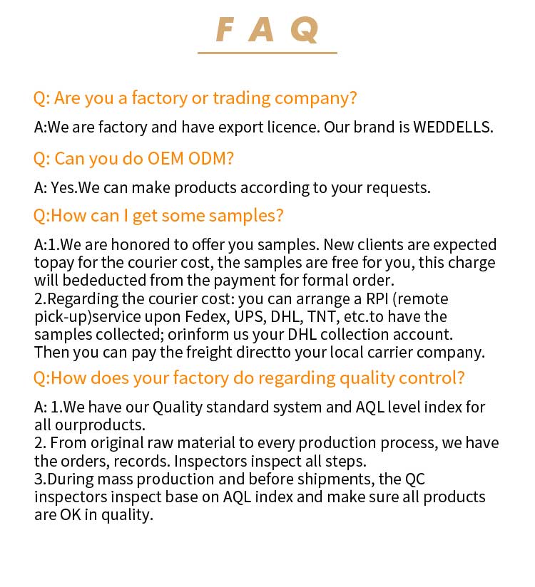 weddells FAQ